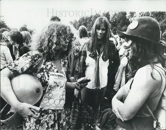 1978 Press Photo Third National women festival in Amsterdam - Historic Images