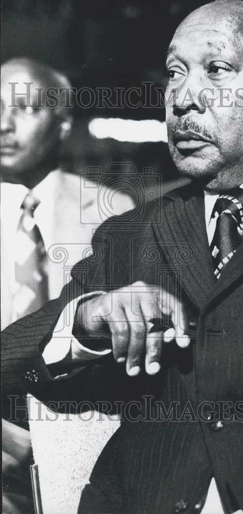 Press Photo Kenya Koinange Mbiyu Koinange Kenyas Minister For State - Historic Images