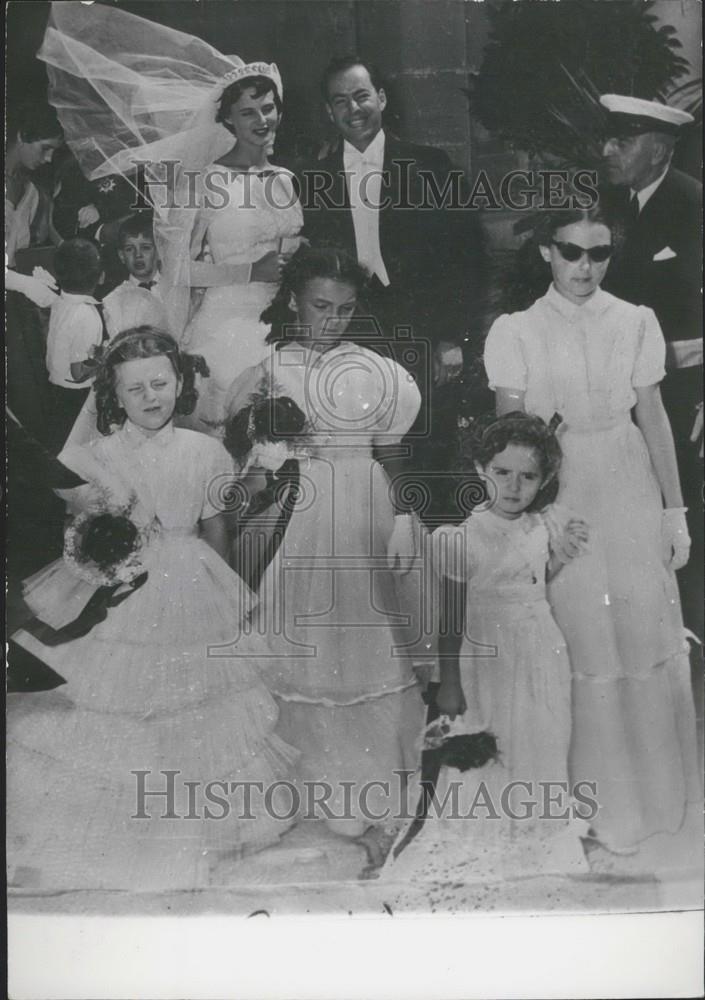 Press Photo Wedding, Marquis Louis Crussol DUzes, Diane de Belleville - Historic Images