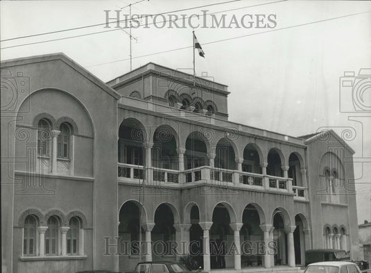 Press Photo The The Building of the Holy Cathedral at Zemasol - Historic Images