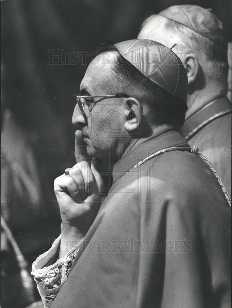 1969 Press Photo State Secretary Cardinal Jean Villot - Historic Images