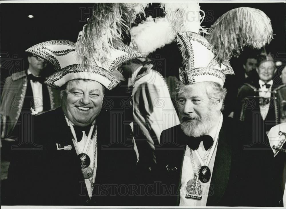 1981 Press Photo British Film Actor Writer and Dramatist Peter Ustinov - Historic Images