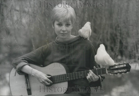 1967 Press Photo French Actress Noelle Cordier - Historic Images