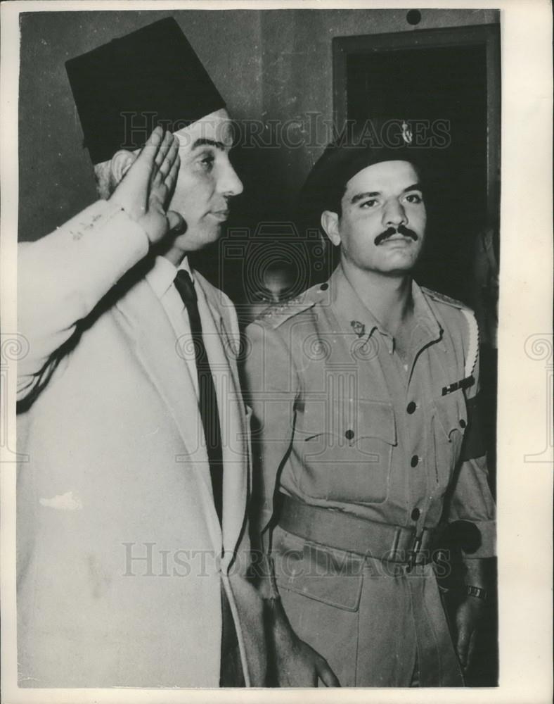 Press Photo Cairo police chief,Lieut. Col. Ismail El Miligy - Historic Images