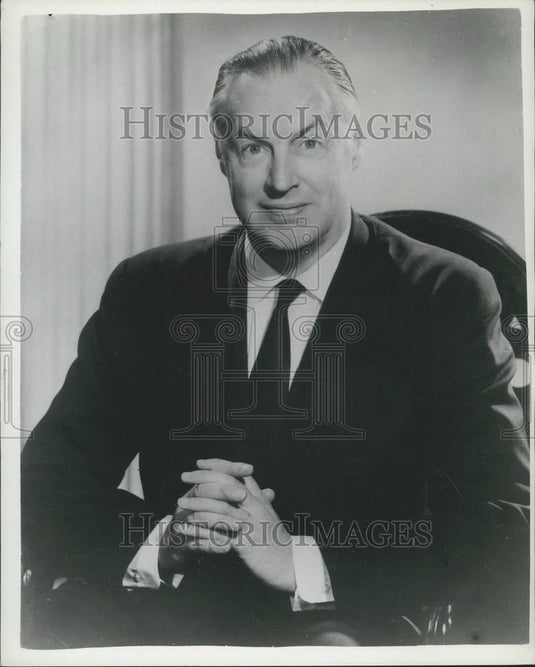 1961 Press Photo Odhams Press Chairman Christopher Chancellor - Historic Images