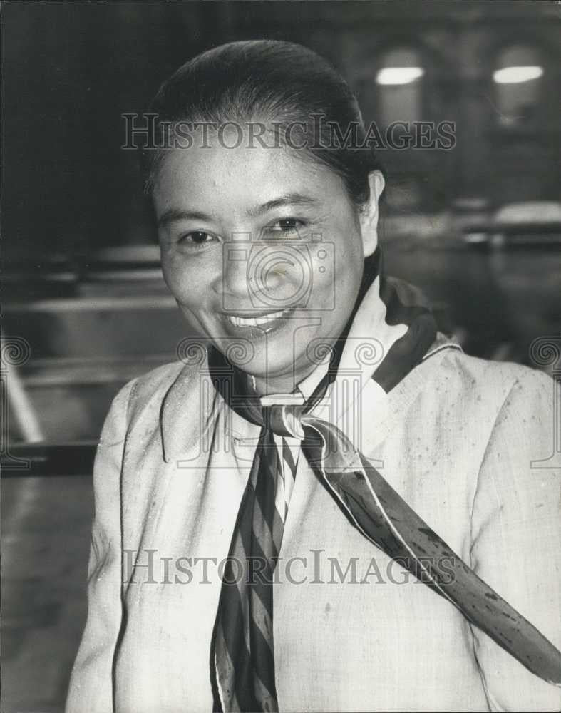 1975 Press Photo Phan Hi Minh Vietnam Envoy In London For Foreign Office Talks - Historic Images