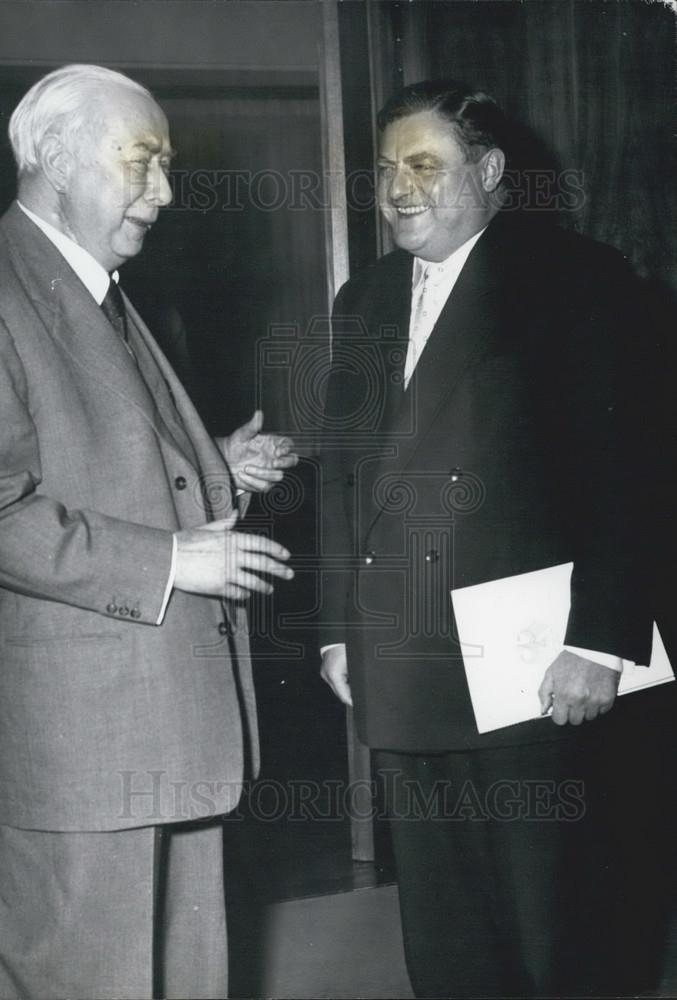 Press Photo German President Prof. Heuss - Historic Images