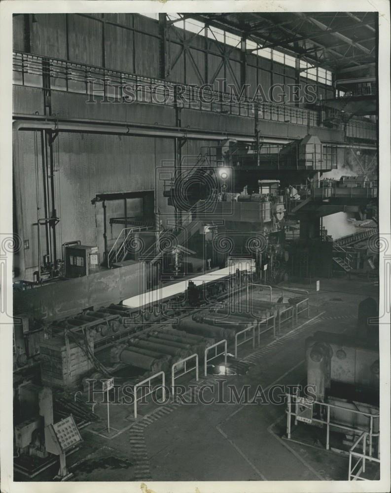 Press Photo Nippon Kokan steel plant in Fukuyama Japan - Historic Images