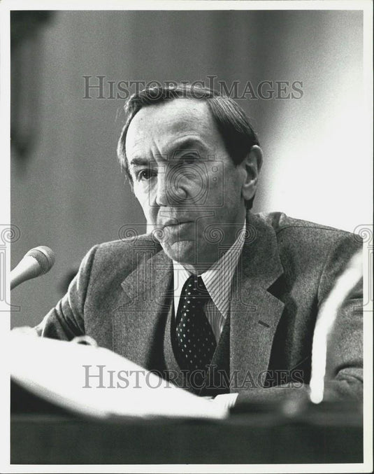 Press Photo American Politician Warren Christopher - Historic Images