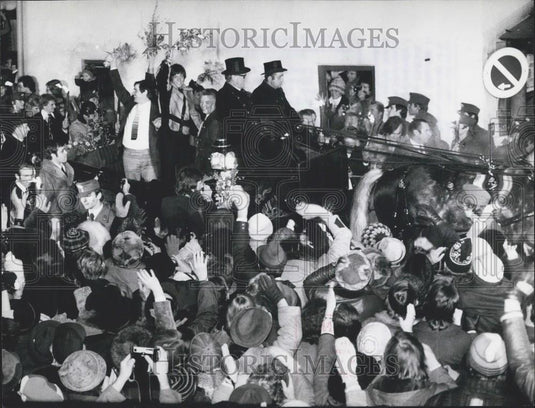 Press Photo Welcome home for Barvarian Olympians - Historic Images