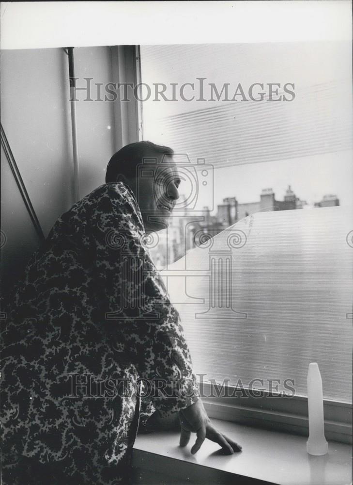1968 Press Photo Frederick West who received a heart transplant - Historic Images