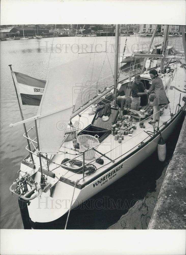 1968 Press Photo 50ft Yacht Voortrekker - Historic Images