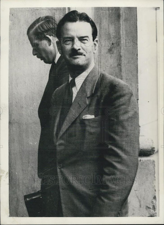Press Photo Socialist MP George Rogers, North Kensington - Historic Images