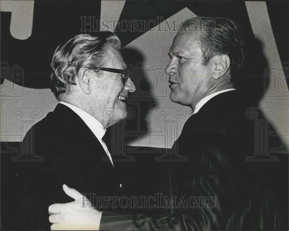 1974 Press Photo Ford and Rockefeller. - Historic Images