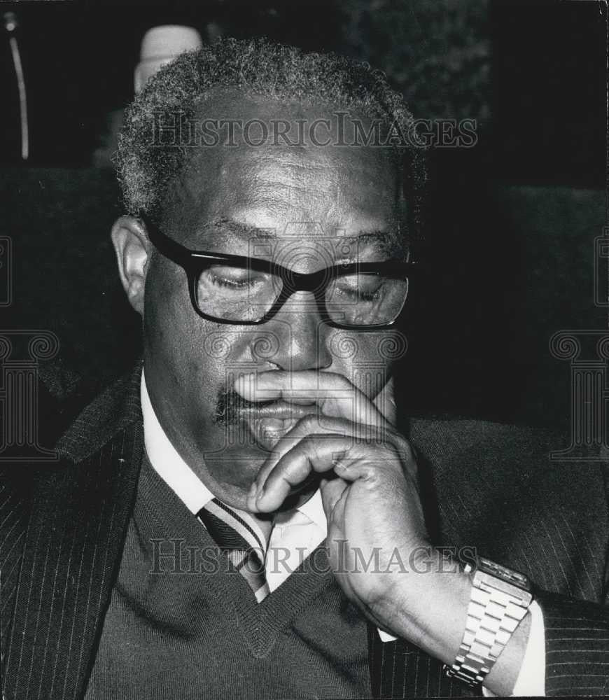 Press Photo Kenyan Minister of Labor Eliud Ngala Mwendwa - Historic Images