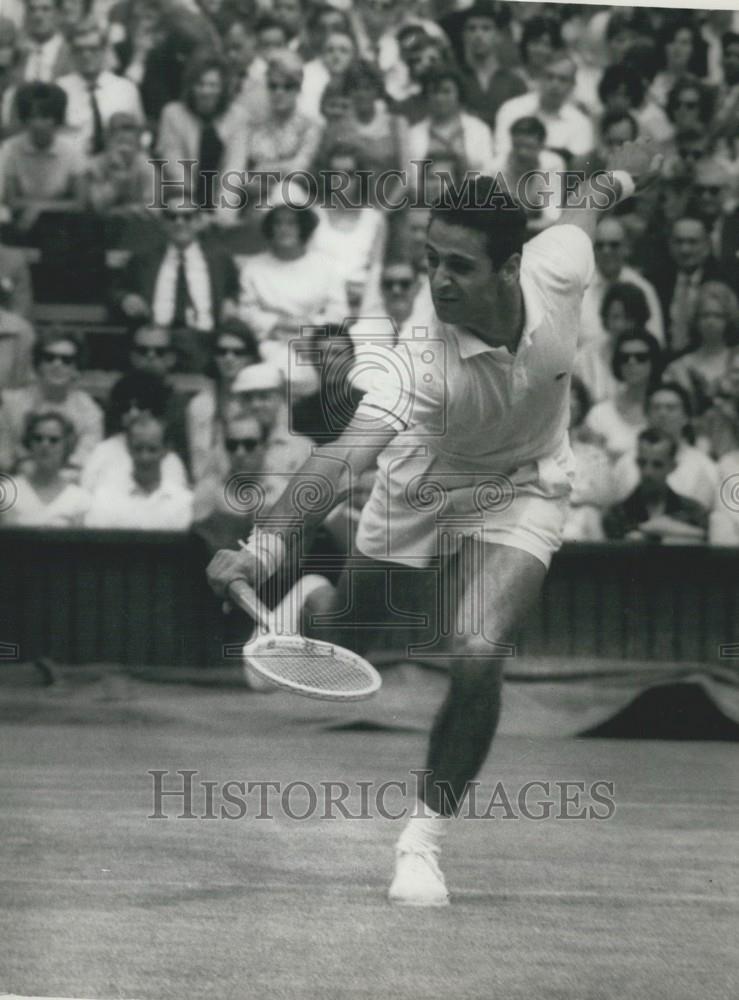 1962 Press Photo P.Darmon of France at Wimbledon - Historic Images