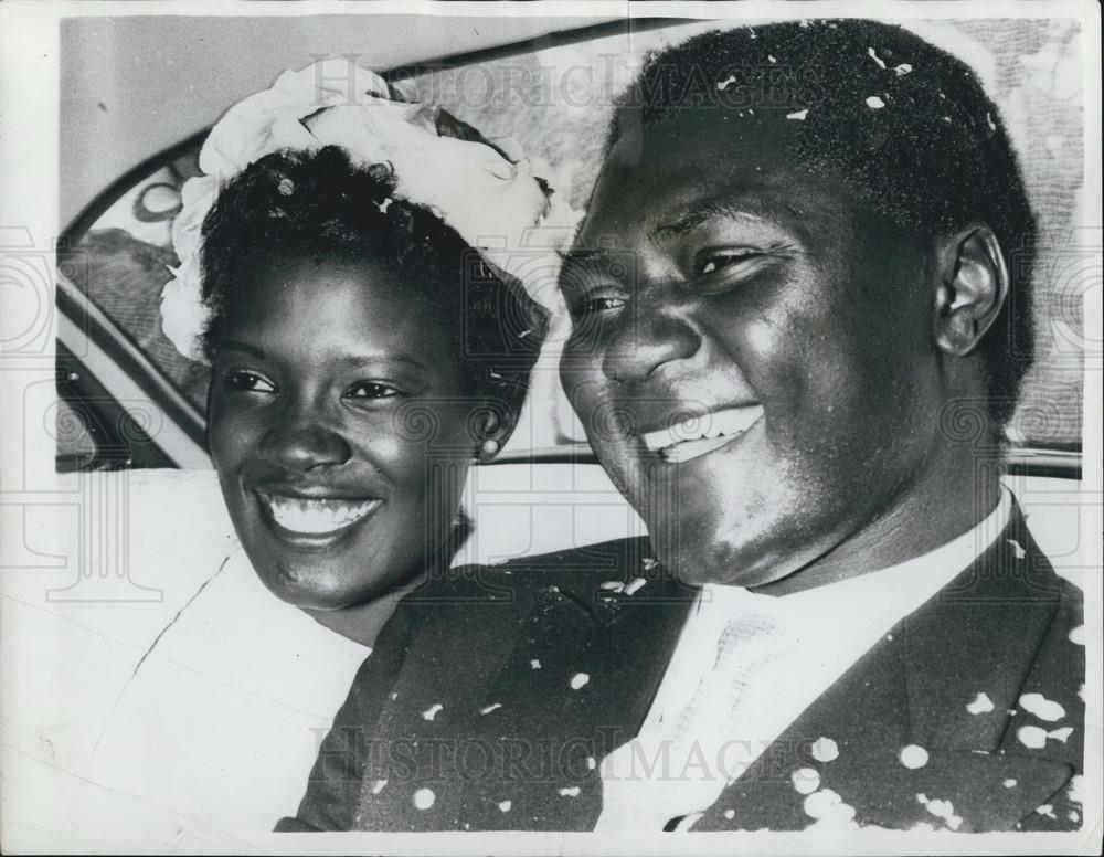 1962 Press Photo Tom Mboya Marries Today - Historic Images