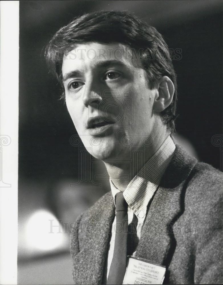 1980 Press Photo Hilary Benn Son Anthony Wedgwood British Politician - Historic Images