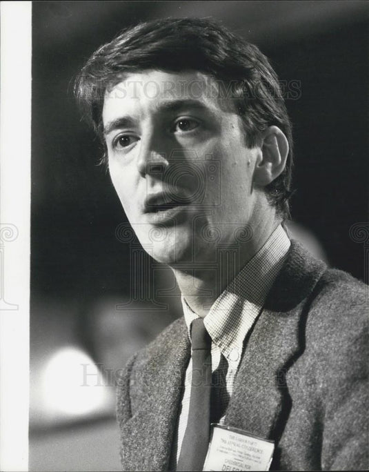 1980 Press Photo Hilary Benn Son Anthony Wedgwood British Politician - Historic Images