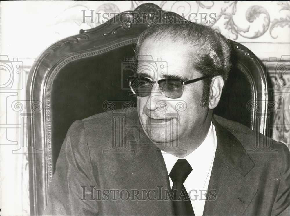 1975 Press Photo Costa Gomes Presidential Representative Of Portugal - Historic Images