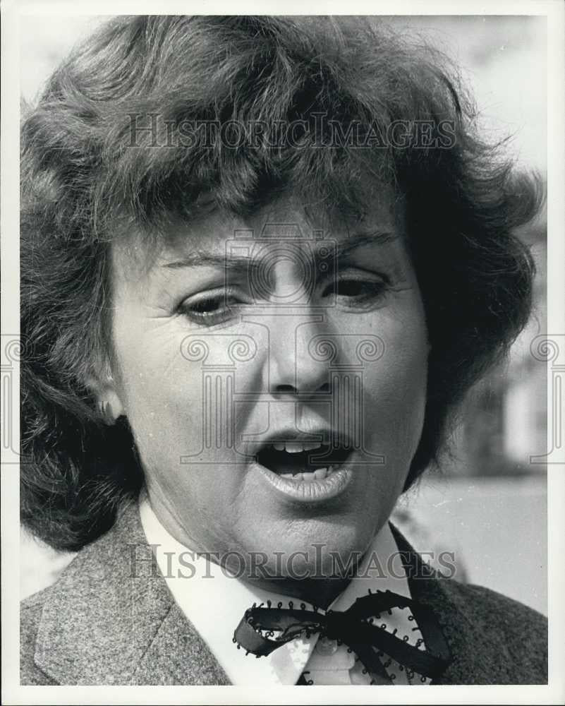 1981 Press Photo Liberal Party Candidate for Mayor of N.Y.C. Mary Codd - Historic Images