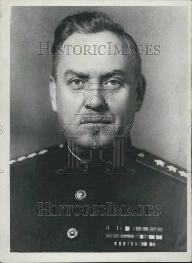 1953 Press Photo N. Bulganin ,Soviet War Minister - Historic Images