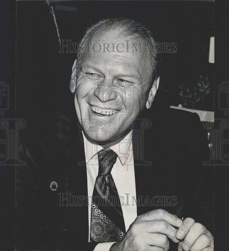 1974 Press Photo Gerald Ford - Historic Images