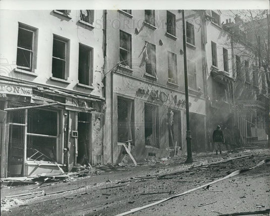 1972 Press Photo The bombing and shooting continues In Londonderry - Historic Images