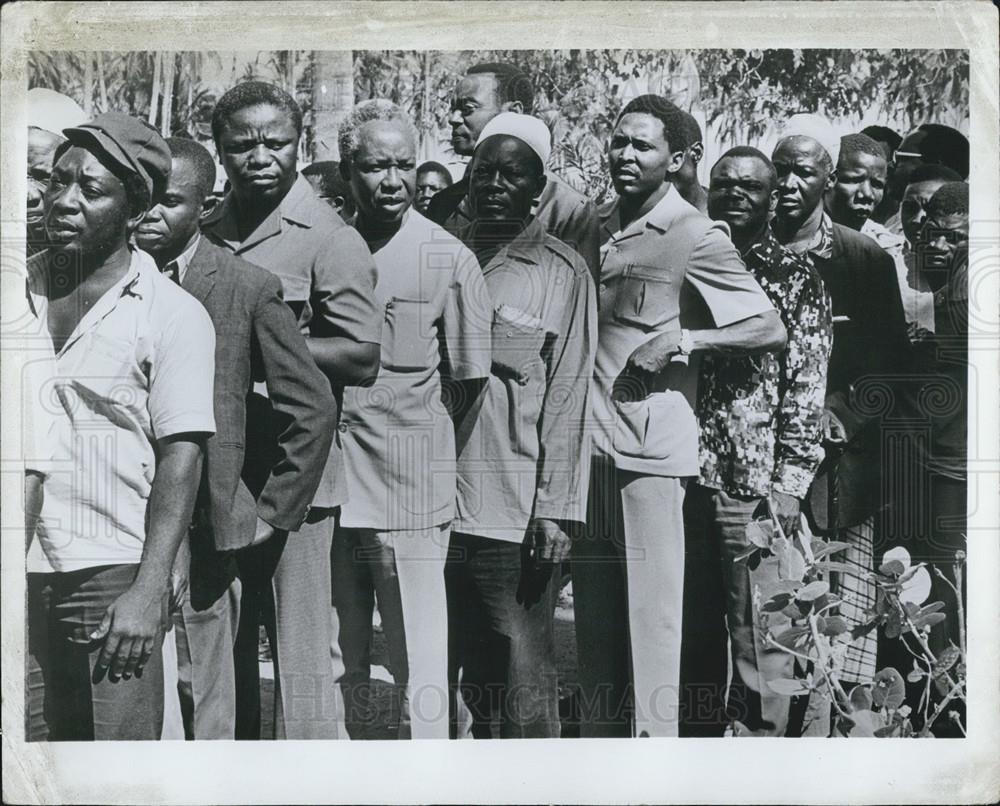 1975 Press Photo Tanzanian leader President Nyerere - Historic Images