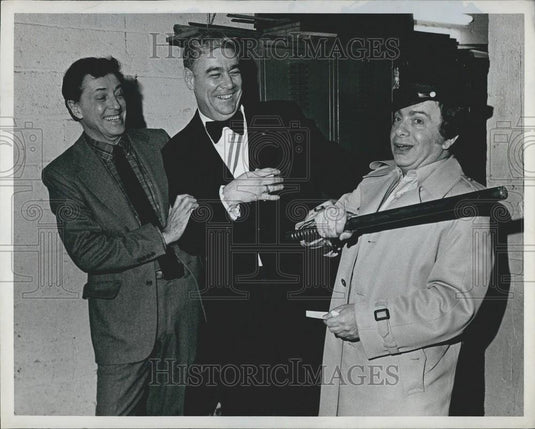 Press Photo Jackie Mason Ansarrt - Historic Images