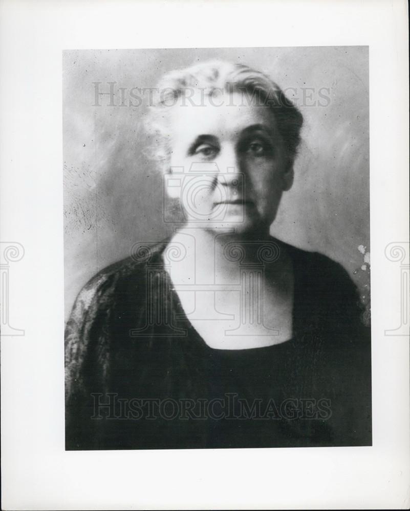 1966 Press Photo Jane Addams President of Women&#39;s International League Peace/Fre - Historic Images