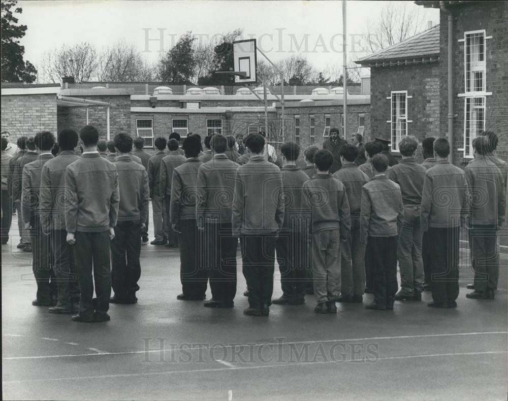 1981 Press Photo Send Detention Centre near Woking, Surrey. - Historic Images