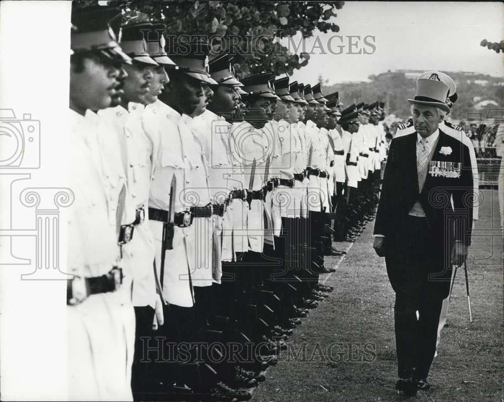 1973 Press Photo Bermuda Governor Sir Richard Sharples Killed - Historic Images