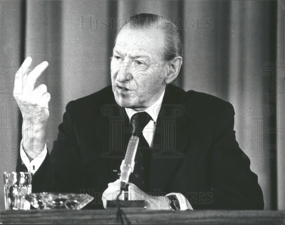 1980 Press Photo UN Sec Gen Dr. Kurt Waldheim - Historic Images