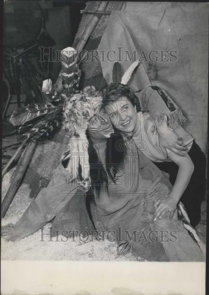 Press Photo French Singer Mick Micheyl in America - Historic Images