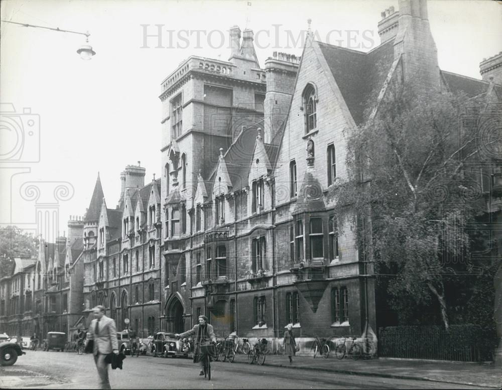 Press Photo Balliol College at Oxford - Historic Images