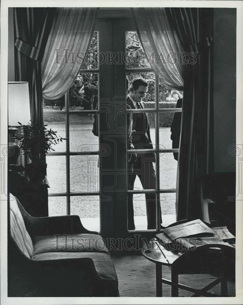 1978 Press Photo Vice President Fritz Mondale at the White House - Historic Images