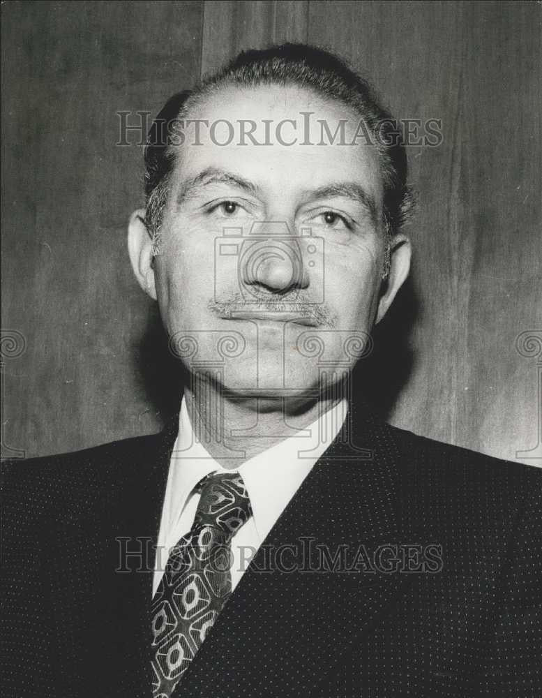 Press Photo Minister Of Industry & Energy Konstantinos Kipreos - Historic Images