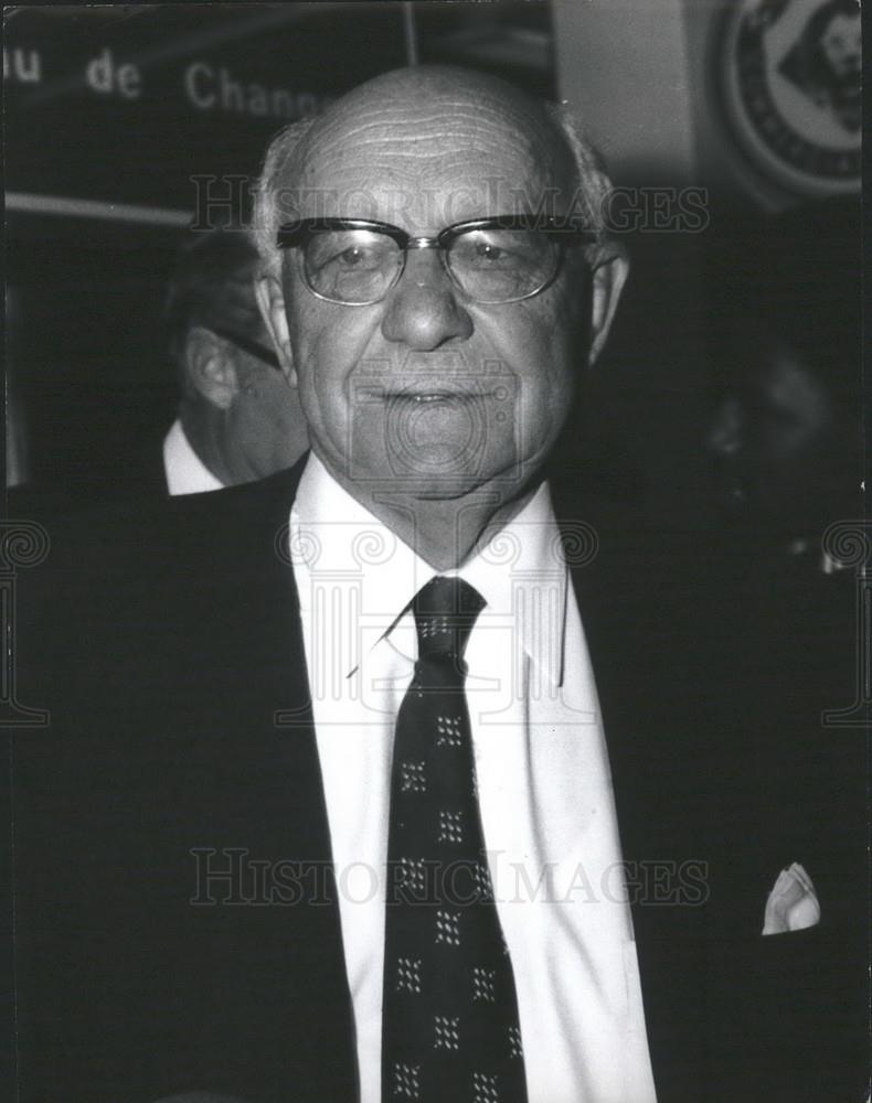 Press Photo Nicolaas Diedrichs South African State President - Historic Images