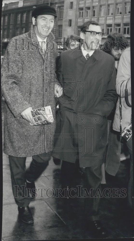 1974 Press Photo Michael McGahey, V.P. of the National Union of Mineworkers - Historic Images