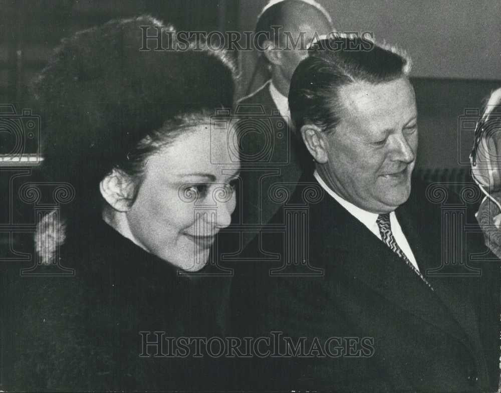 Press Photo Ex Danish Prime Minister Reportedly Getting Divorced - Historic Images