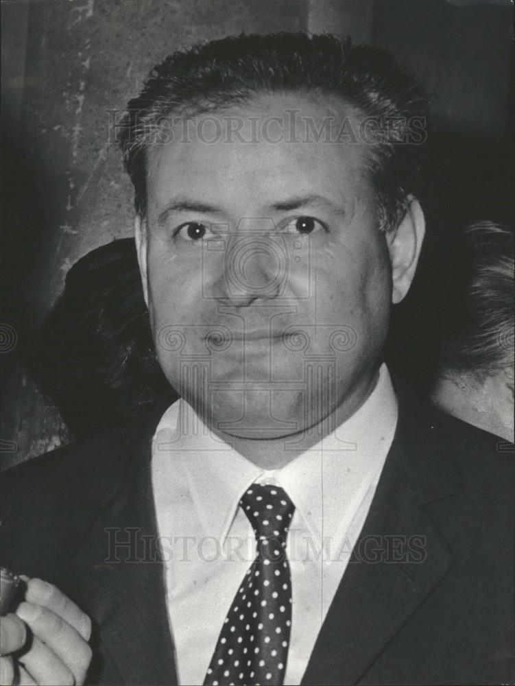 1965 Press Photo Writer Paolo Volponi - Historic Images