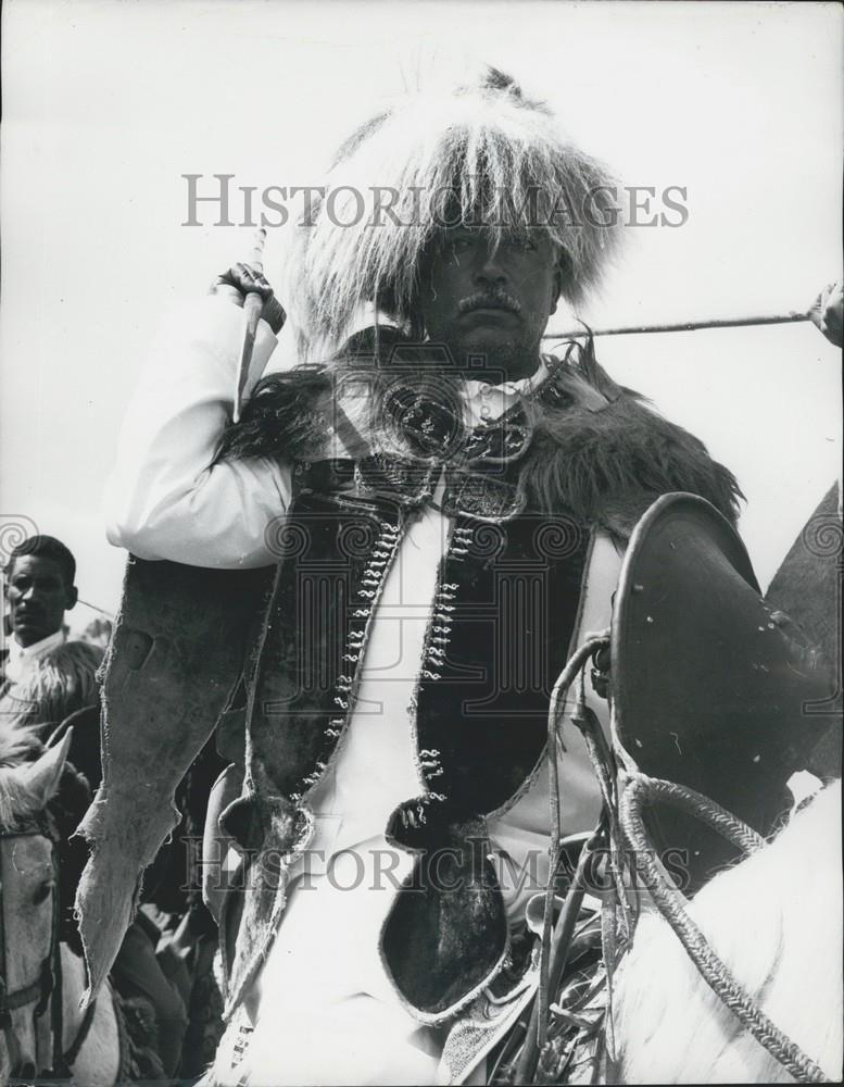 Press Photo ÃƒÂ¢Ã¢Â¬Ã…Charge of the GallaÃƒÂ¢Ã¢Â¬Ã‚Â tribesmen in Ethiopia - Historic Images