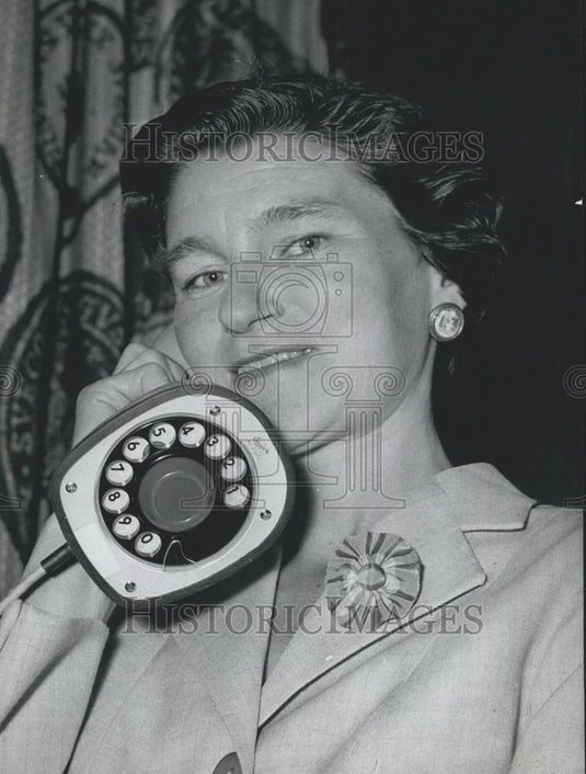 1958 Press Photo Swedish Week, Swedish Export Exhibition - Historic Images