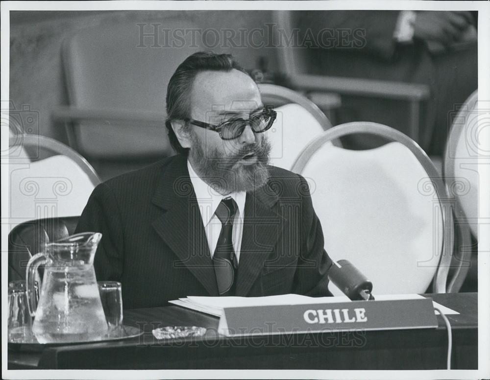 1976 Press Photo Security Council Hears Statements by Ecuador, Chile, El Salvado - Historic Images