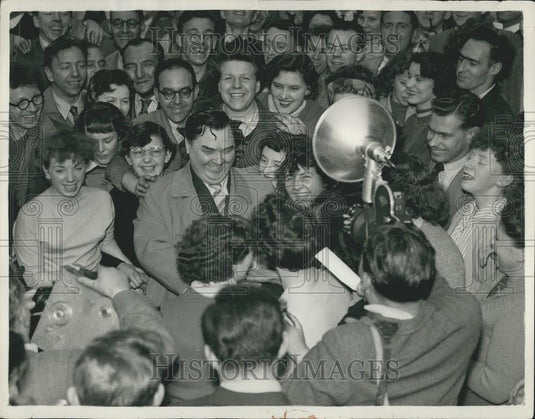 1956 Press Photo Soviet Minister, Power Stations, Georgi Malenkov - Historic Images