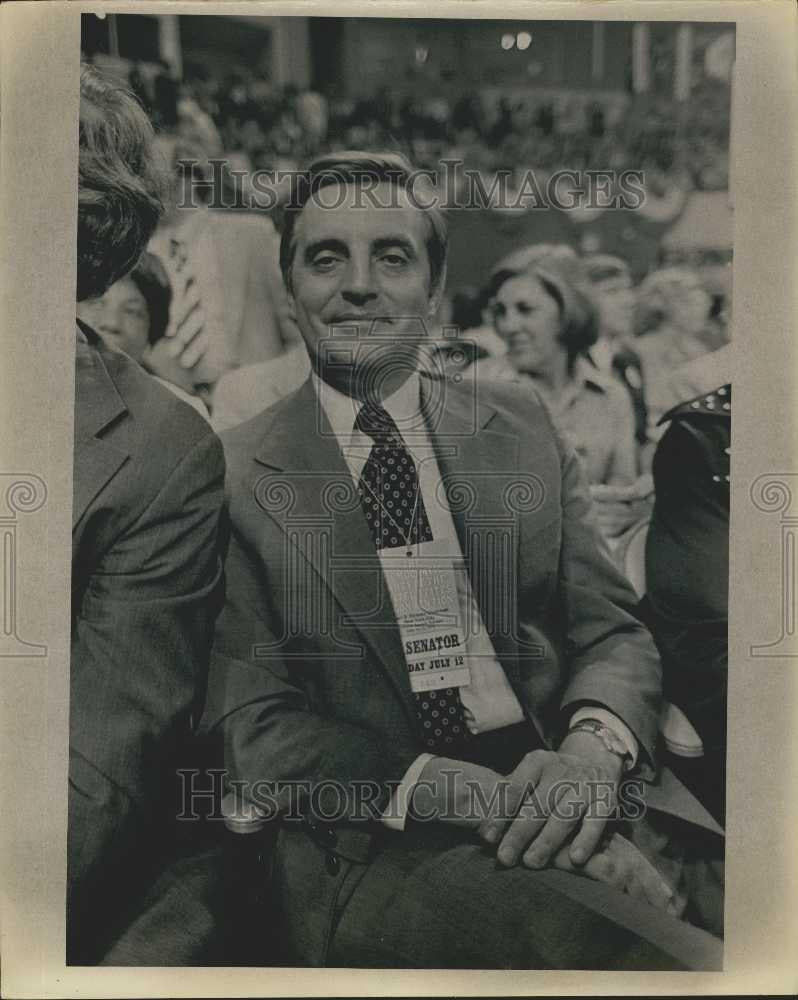 1976 Press Photo Senator Walter Mondale Democratic Convention - Historic Images