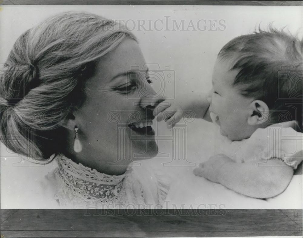 1979 Press Photo The three month old Lord Frederick Windsor - Historic Images