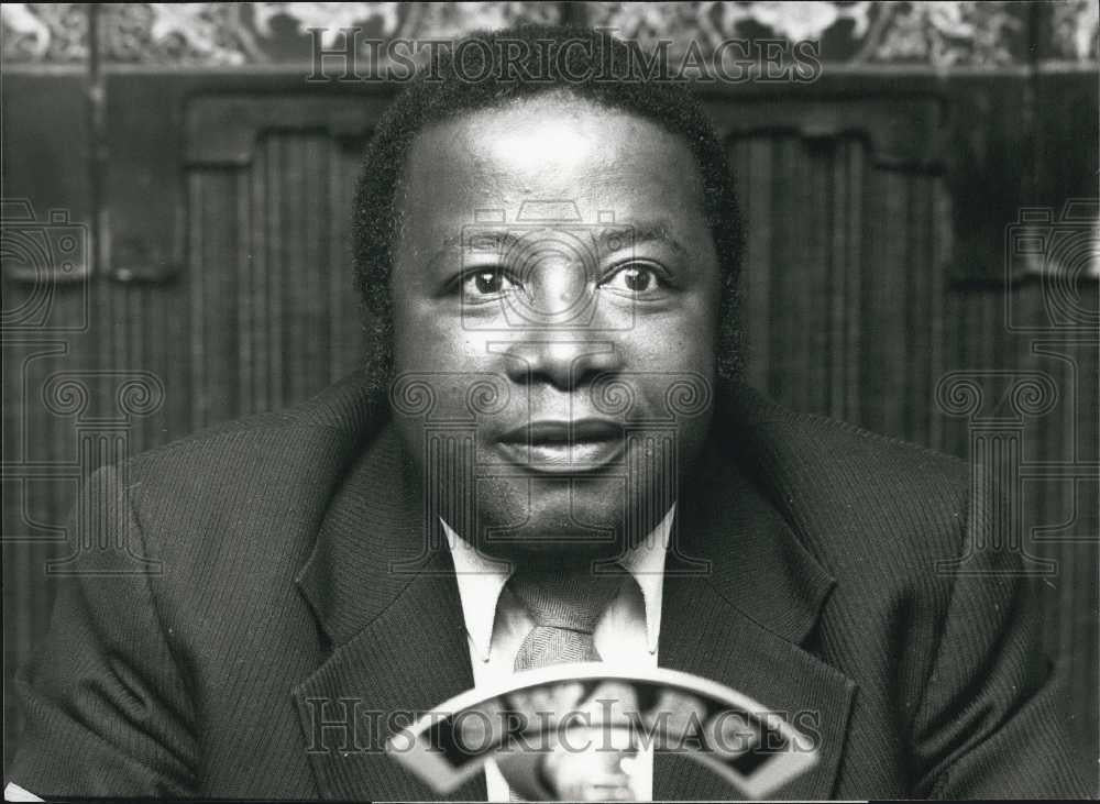 1981 Press Photo Namibia&#39;s &quot;Democratic Turnhalle Allegiance&quot; Delegate Kozonquizi - Historic Images