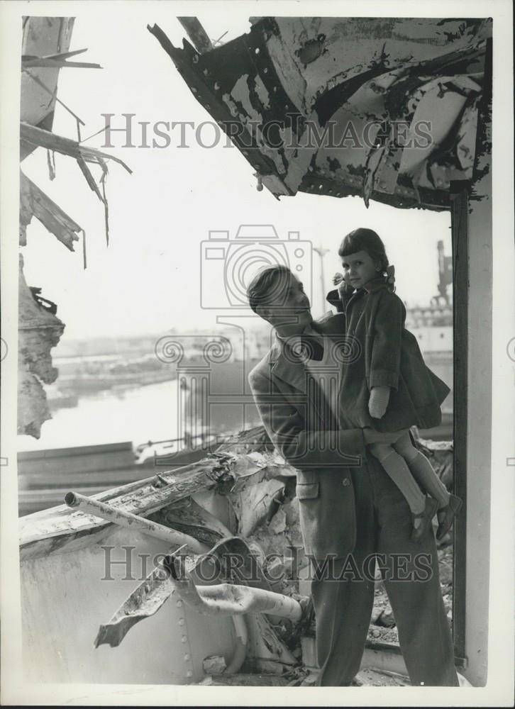 Press Photo Four year old Judith Hood - Historic Images